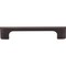 Jeffrey Alexander 128 mm Center-to-Center Brushed Oil Rubbed Bronze Asymmetrical Leyton Cabinet Pull 286-128DBAC - alternate 2